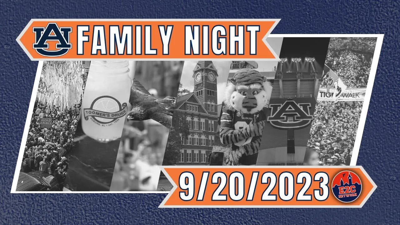 LIVE | Auburn Family Night | September 20th | Texas A&M Thoughts, Alabama Struggles, and More!