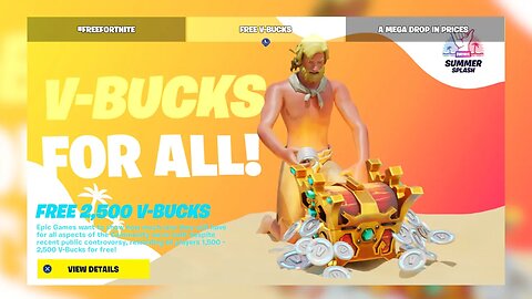 FREE V-BUCKS for EVERYONE! (Event)