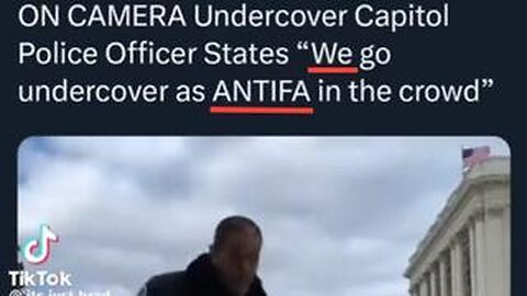 Capitol Police admit to dressing as Antifa