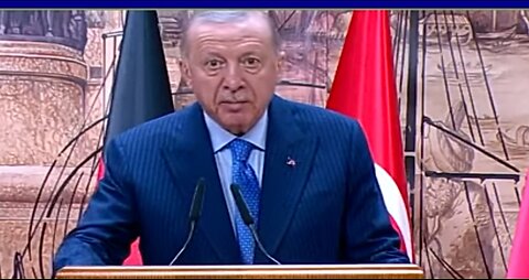 Erdogan : West plays with bells on and continues to supply Israel with all kinds of of weapons
