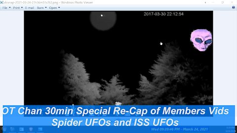 OT 30min Live Special - Spider UFOs in the Sky and Members UFO analyzed- is it ISS or what