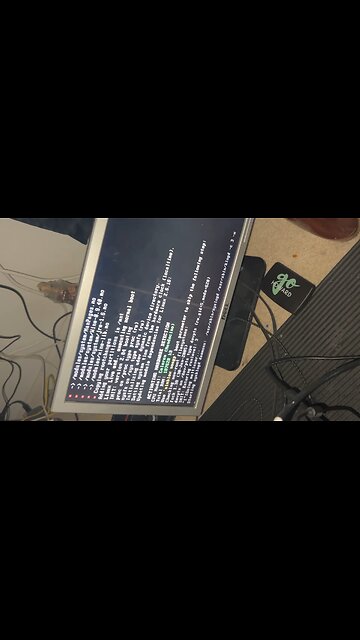 Booting up an old Celoron E tower