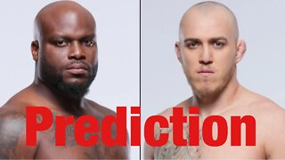 Derrick Lewis Vs Sergey Spivak Prediction