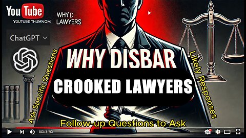 Why Disbar Crooked Lawyers