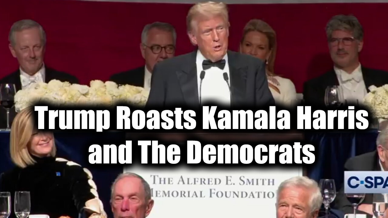 Donald Trump Roasts Kamala Harris and The Democrats