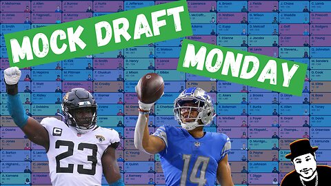 Mock Draft Monday, Multiple Mock Drafts