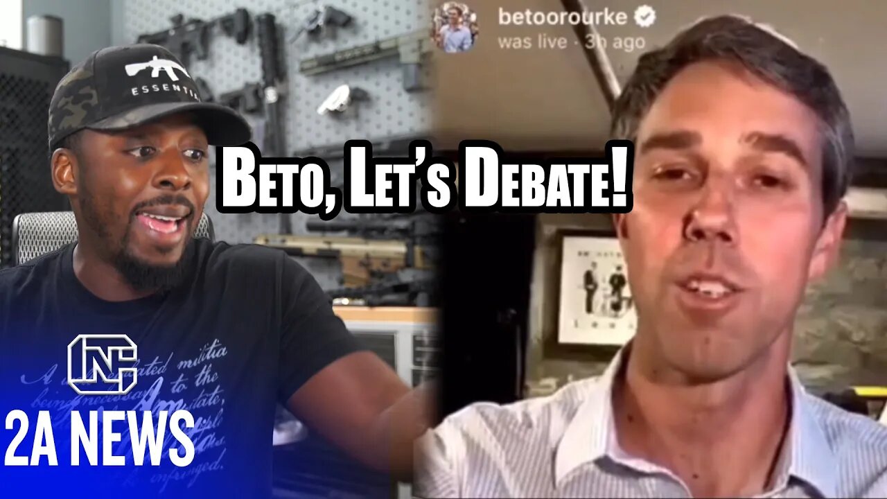 Tell Beto O'Rourke I Challenge Him To A Debate On The Second Amendment