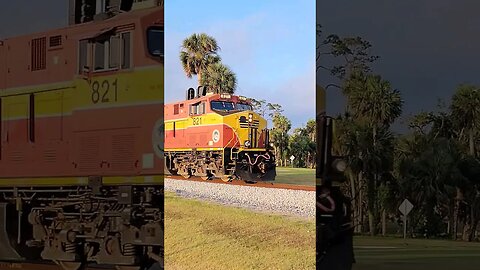 Florida East Coast Railway FEC-202 at Daytona Beach Golf May 20 2023 #railfanrob #fec202