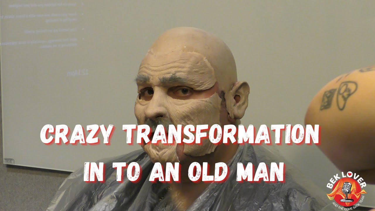 Amazing Transformation In To An Old Man