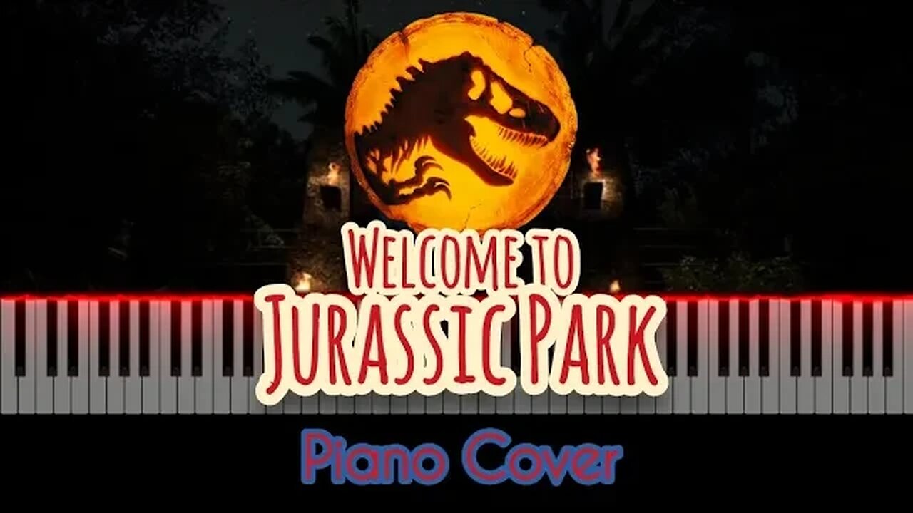 Welcome to Jurassic Park piano cover