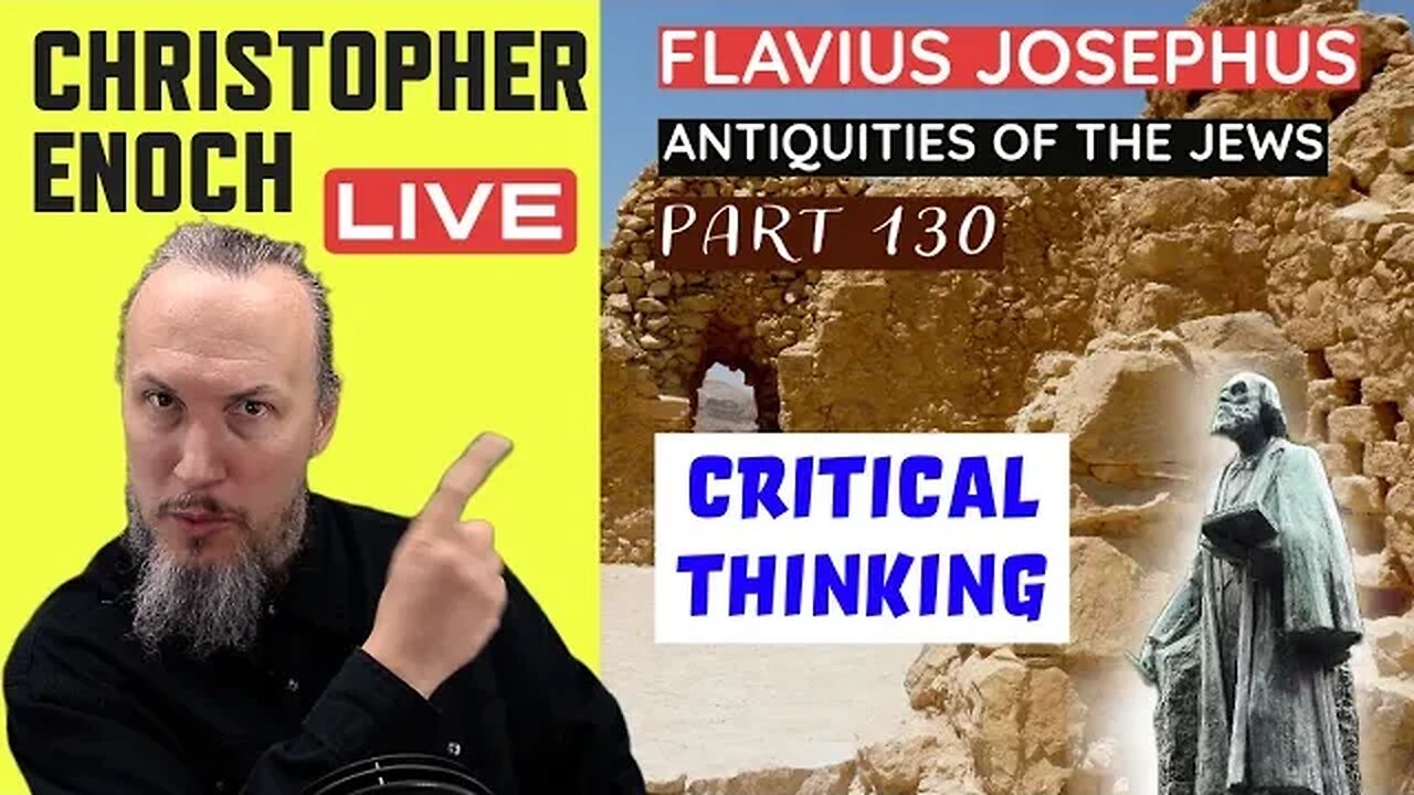 LIVE Bible Q&A | Critical Thinking | Josephus - Antiquities Book 9 - Ch. 2 (Part 130)