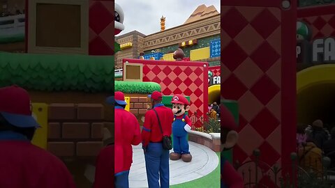 Someone Is Controlling Mario’s Responses! #shorts #supernintendoworld