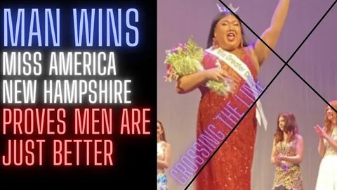 MAN WINS MISS AMERICA men are just better