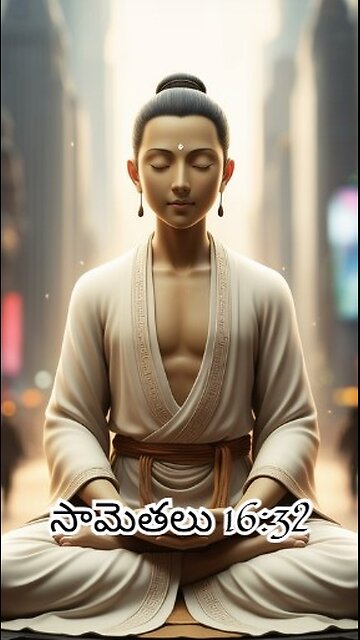 సామెతలు 16:32 - పరాక్రమశాలికంటె దీర్ఘశాంతముగలవాడు శ్రేష్ఠుడు పట్టణము పట్టుకొనువానికంటె తన...