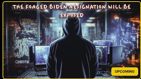 Julie Green subs THE FORGED BIDEN RESIGNATION WILL BE EXPOSED