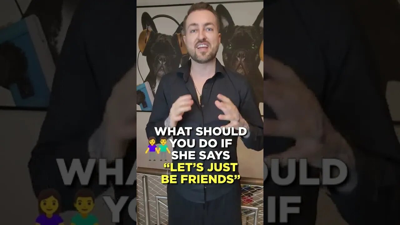 "Let's just be friends"...What do you do now 😑 #Shorts
