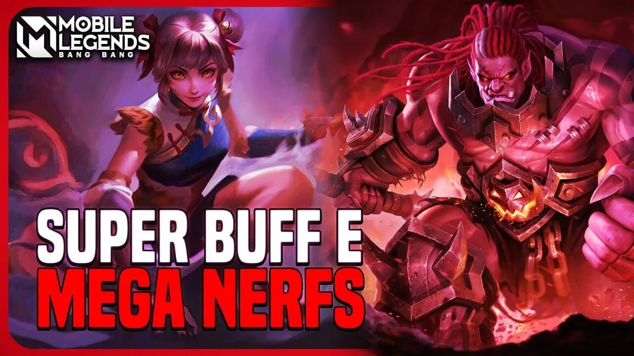 BALMOND SUPER BUFFADO, NERF PESADO NA WANWAN E NO GLOO | PATCH NOTES | MLBB