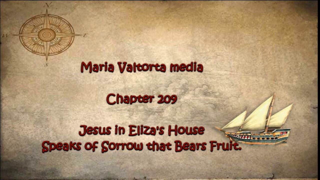 Jesus in Eliza's House Speaks of Sorrow that Bears Fruit.