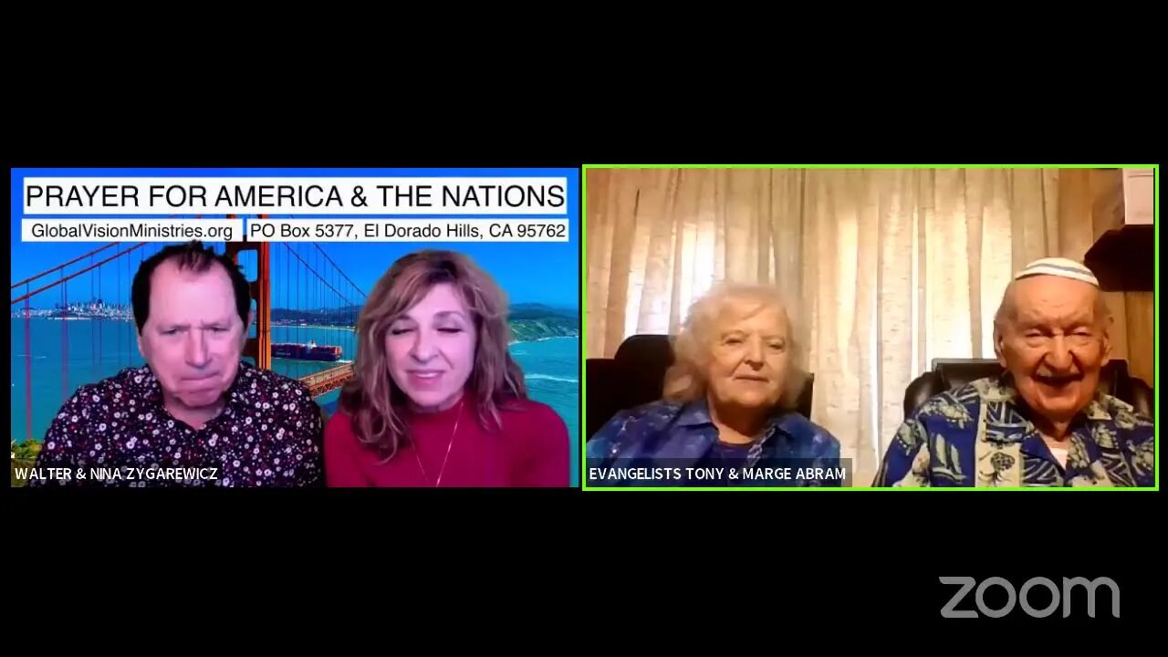 Prayer for America and the Nations with Walter and Nina Zygarewicz