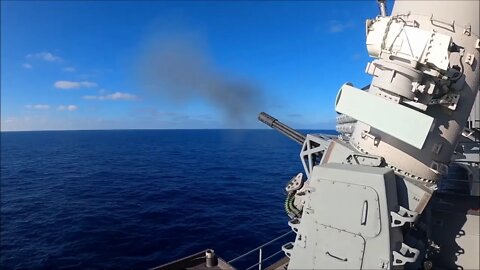 USS Carl Vinson (CVN 70) Conducts Live-Fire Exercise