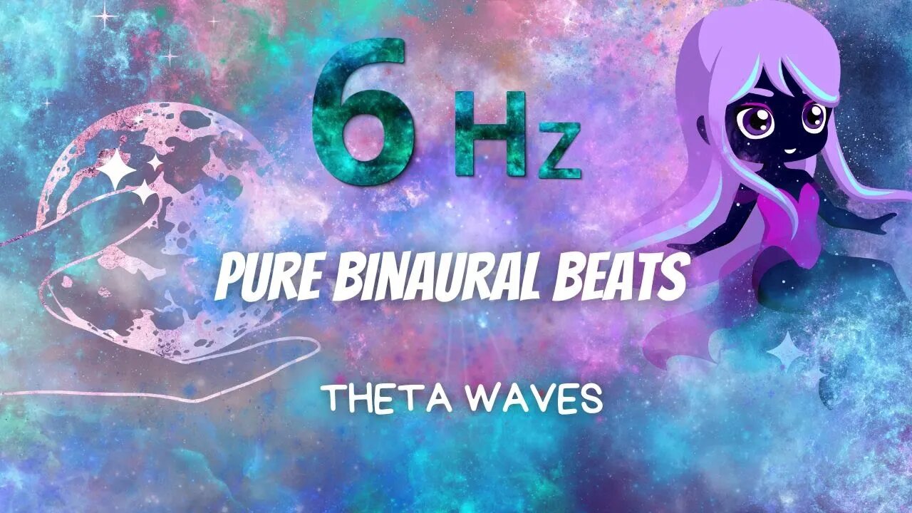 Pure Binaural Beats ⭐6 Hz Theta Waves ⭐Autogenic training ⭐Progressive muscle relaxation ⭐