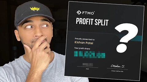 1ST FTMO PROFIT SPLIT REVEAL.