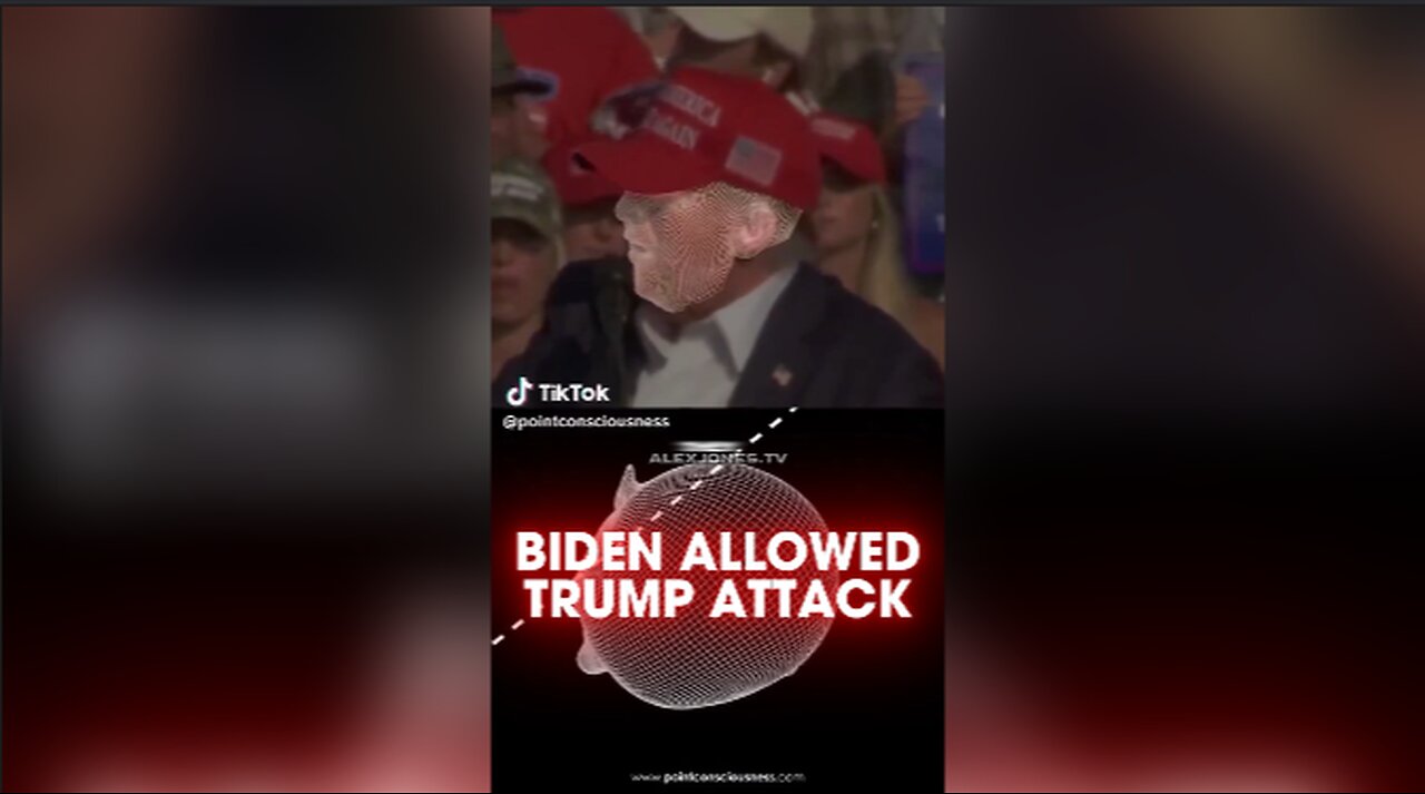 Alex Jones & Tucker Carlson: The Biden Regime Allowed Trump To Be Shot - 8/27/24