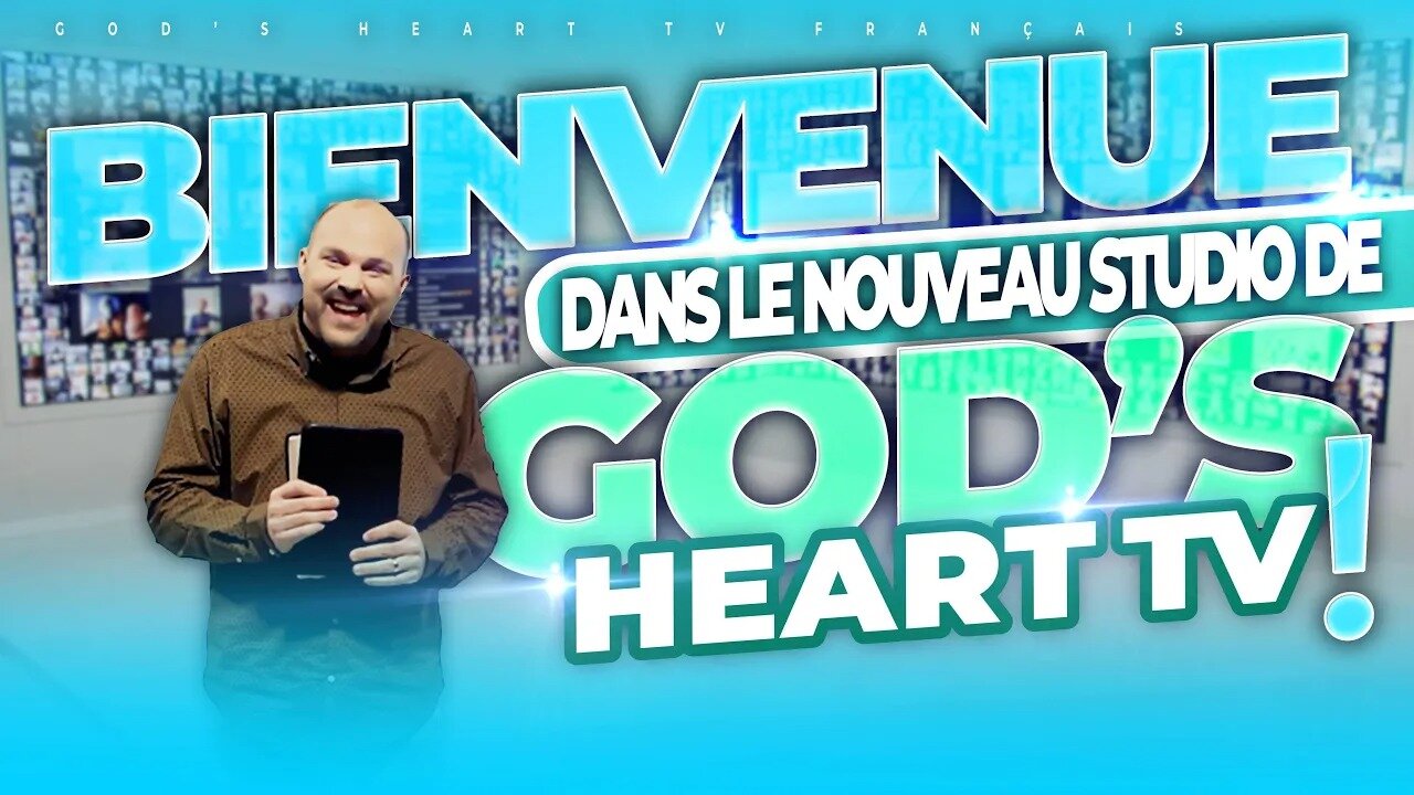 NOUVEAU studio de God's Heart TV: PREUVE INDÉNIABLE de la BONTÉ DE DIEU!