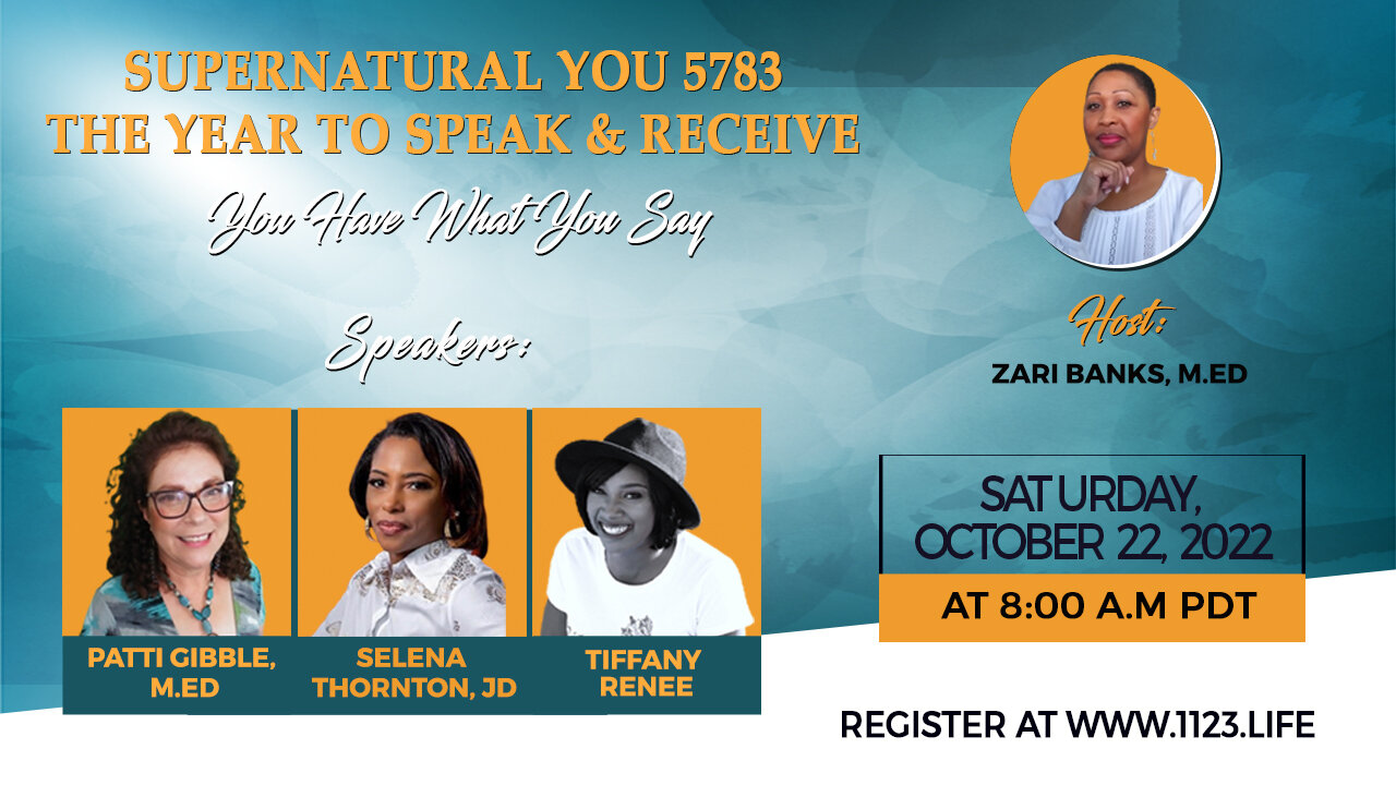Supernatural You 5783 | Oct. 22, 2022 - FREE, ONLINE