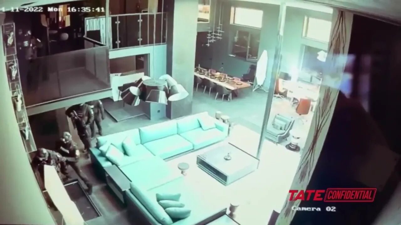 Police Raid The Tate Compound