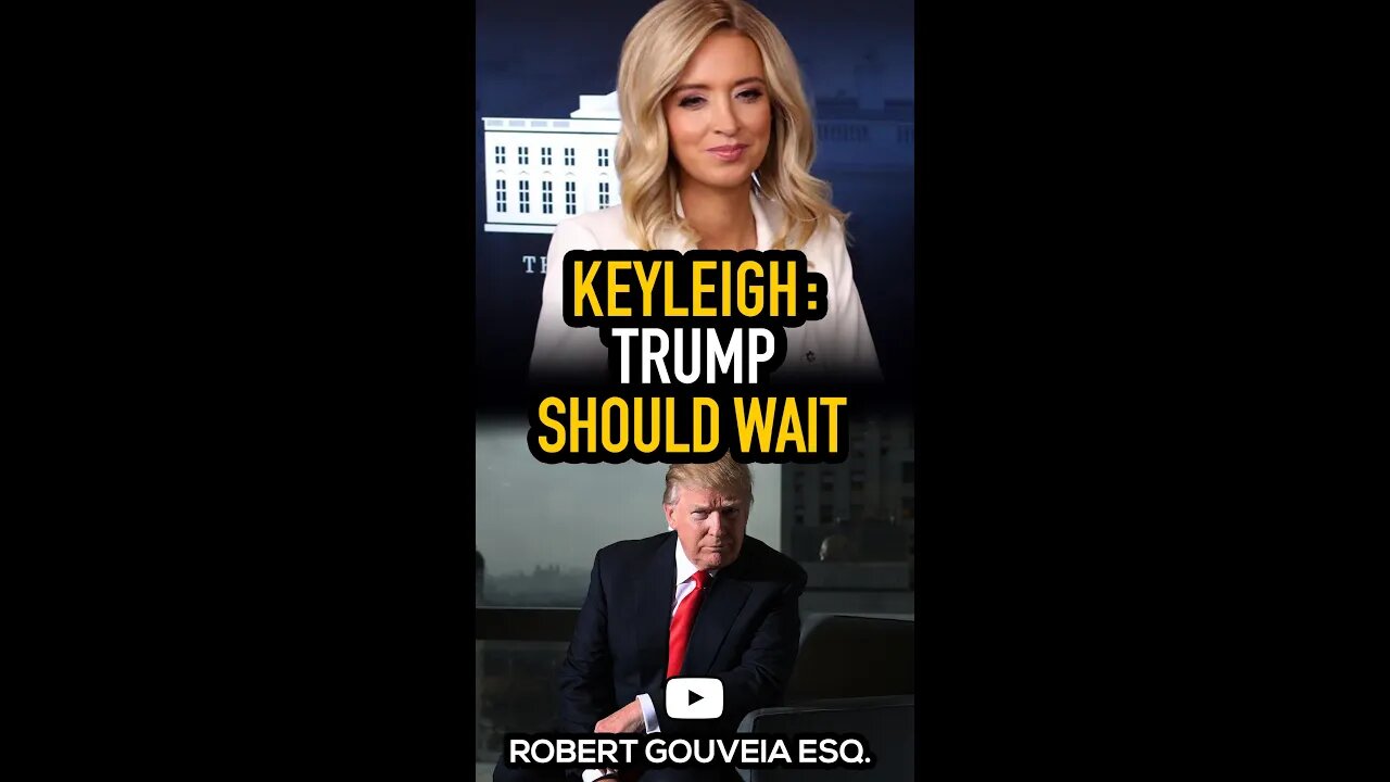 Kayleigh: Trump should WAIT #shorts