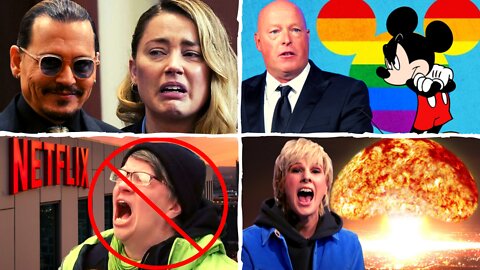 Amber Heard LOSING To Johnny Depp, Disney Disaster, Netflix Blasts Woke Employees, Frosk Speaks Out
