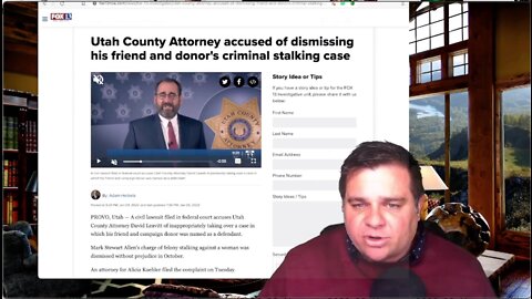 Corrupt County Prosecutor Files Charges Against Candidate For Utah Senate