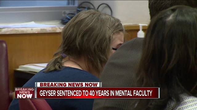 Morgan Geyser sentenced to 40 years in mental institution in Slender Man stabbing case