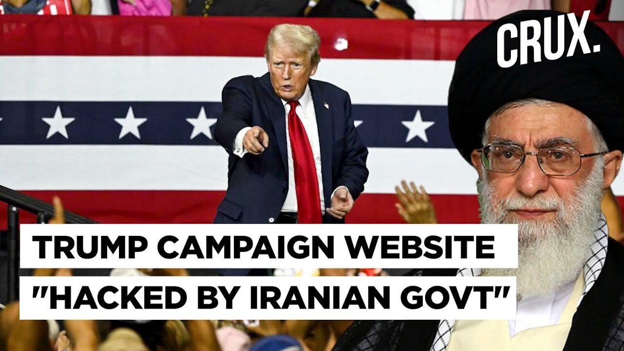 "We Do Not..." | Iran Responds To Accusations Of "Hacking" Trump Campaign Website | US Election 2024