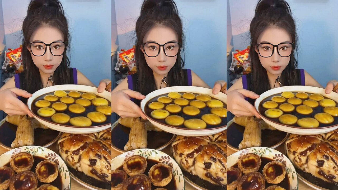 Asmr Brown Sugar Syrup Bread Mukbang