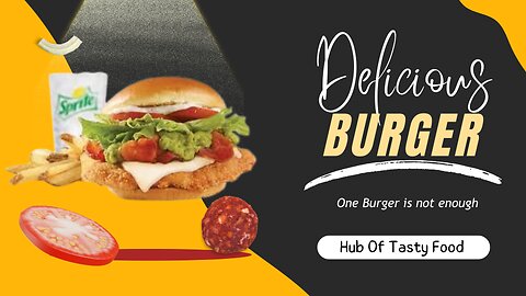 🍔 The Ultimate Burger – A Hub of Tasty Food! 🍔
