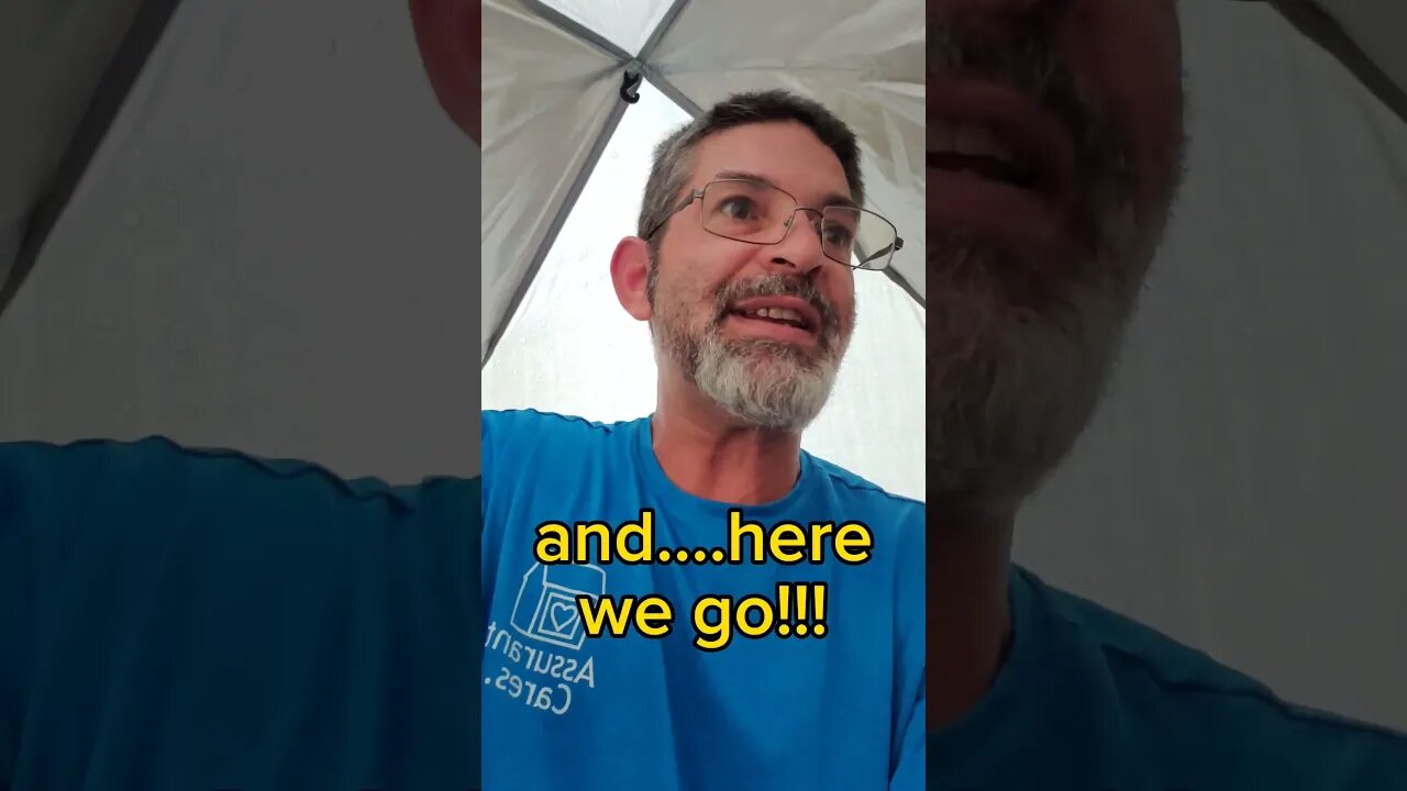 How waterproof is the tent from TEMU. follow for the updates!! #fypシ #explained #camping #tent #test