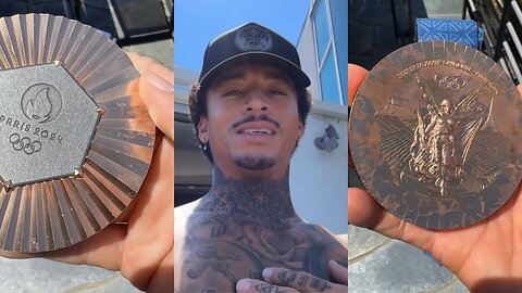 Skateboarder Reveals Poor Quality of Paris Olympics Medal