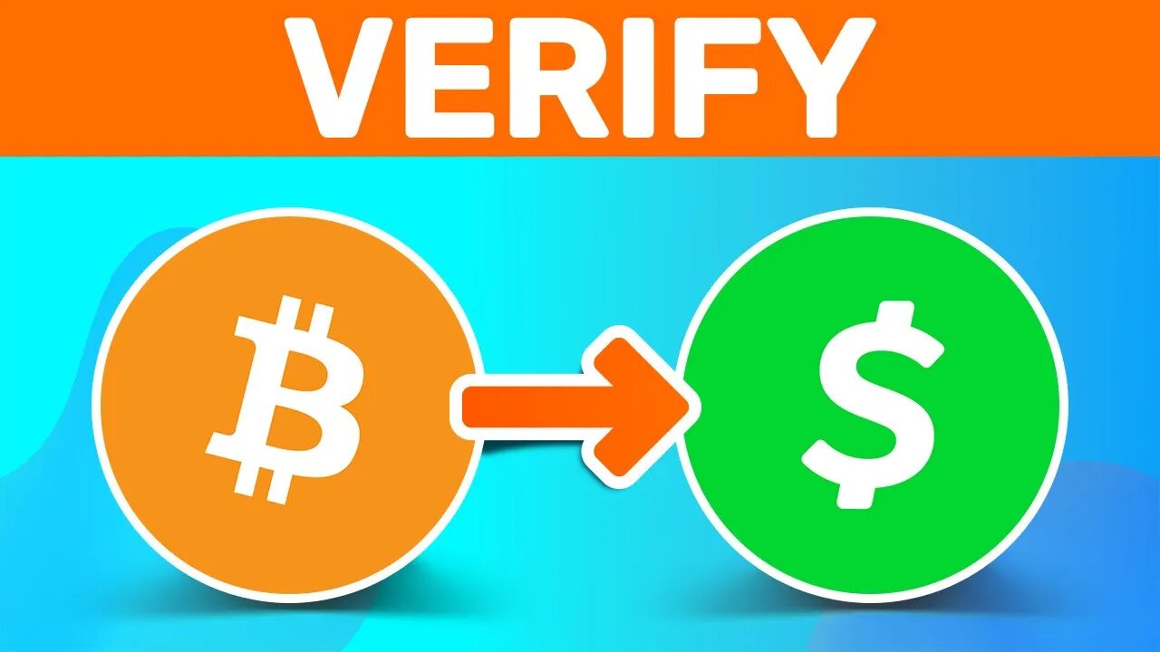 How To Verify Bitcoin On Cash App (Step By Step)