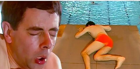 Mr. Bean funny video | bean army /pool