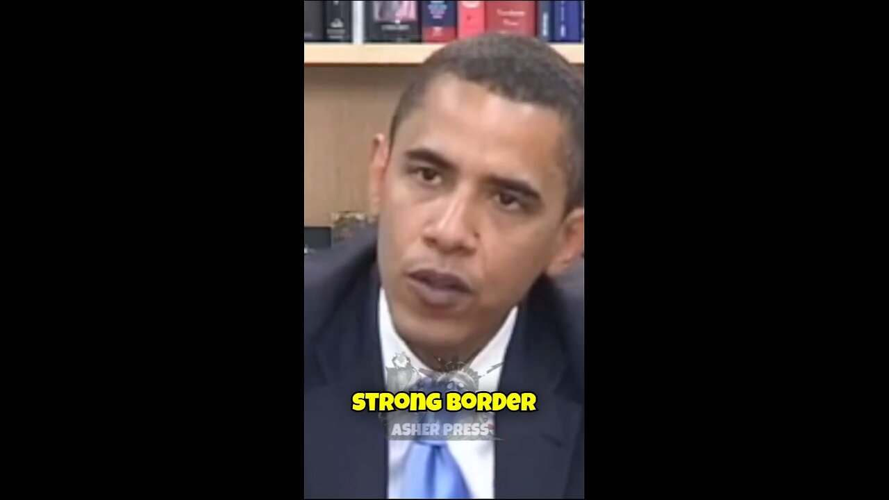 Obama on border security, and the negative effects of illegal immigration (2007)