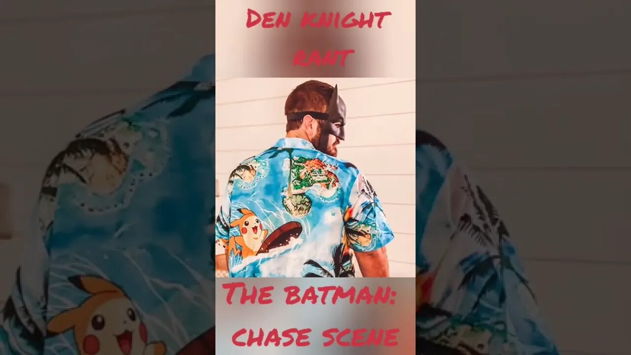 Den Knight Rant: The Batman Chase Scene #batman #rant #dccomics #thedenknight #batmobile #movies