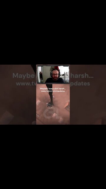 Maybe I was a bit harsh...