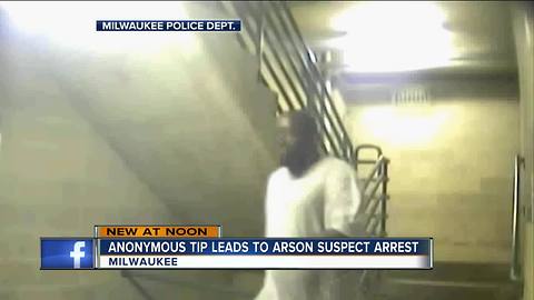 Man arrested after committing arson in the Third Ward