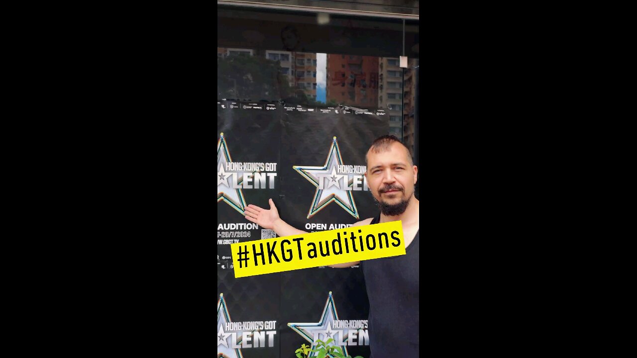 Hong Kong's Got Talent... let's go!