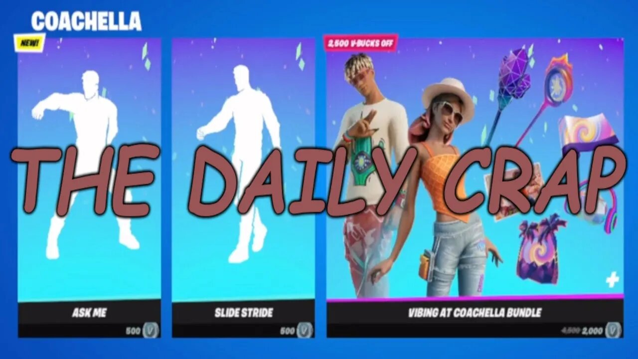 🏆💩The Daily Crap in the Item Shop of the Fortnite Store for 4/13/2023.💩🏆(No Commentary.)