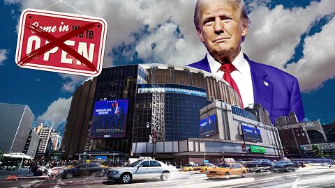 Ghost Town NYC – Donald Trump Takes Over Madison Square Garden with Historic MAGA Rally