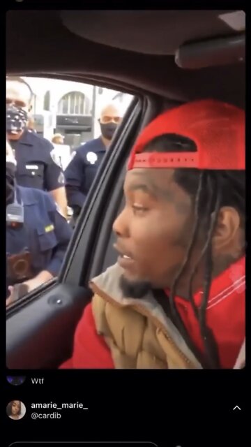 OFFSET THE MIGOS STOPPED BY POLICE FORCE. 🕎Deuteronomy 28: Thy life shall hang in doubt before thee.