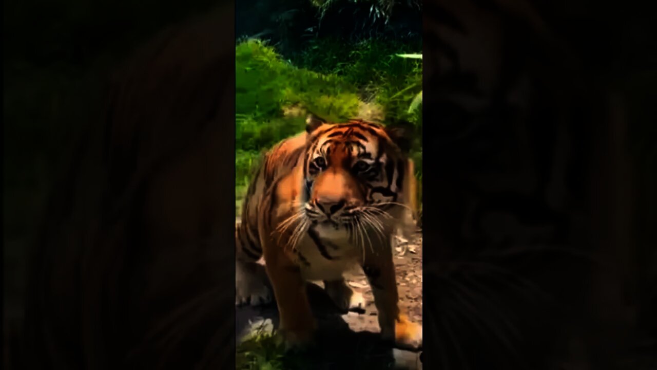 tiger hungry #short#vedio